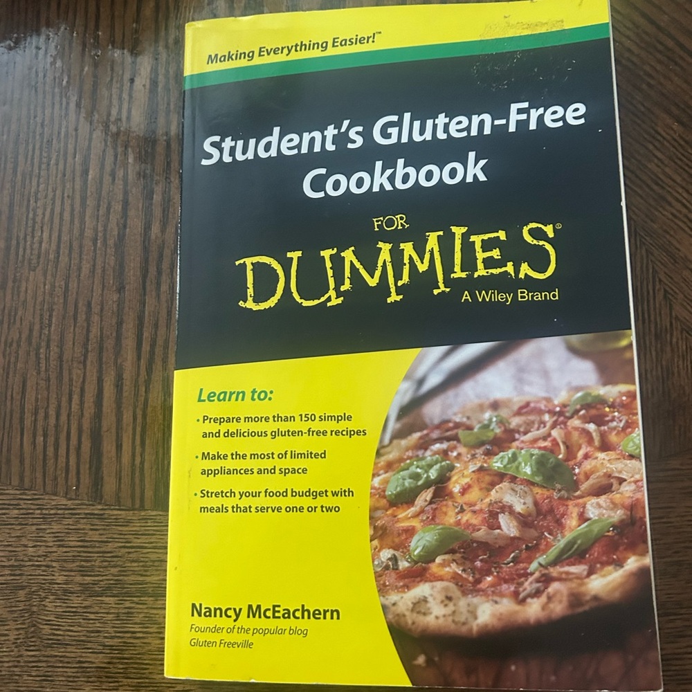 Student's Gluten-Free Cookbook for Dummies